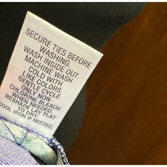 Vera Wang Dress XL Faux Wrap Colorful Artsy Floral Bold Office Career Party Date - Picture 9 of 10